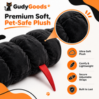 Close up of the premium soft pet-safe plush fabric