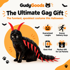 GudyGoods centipede costume - the ultimate Halloween gag gift for cat parents